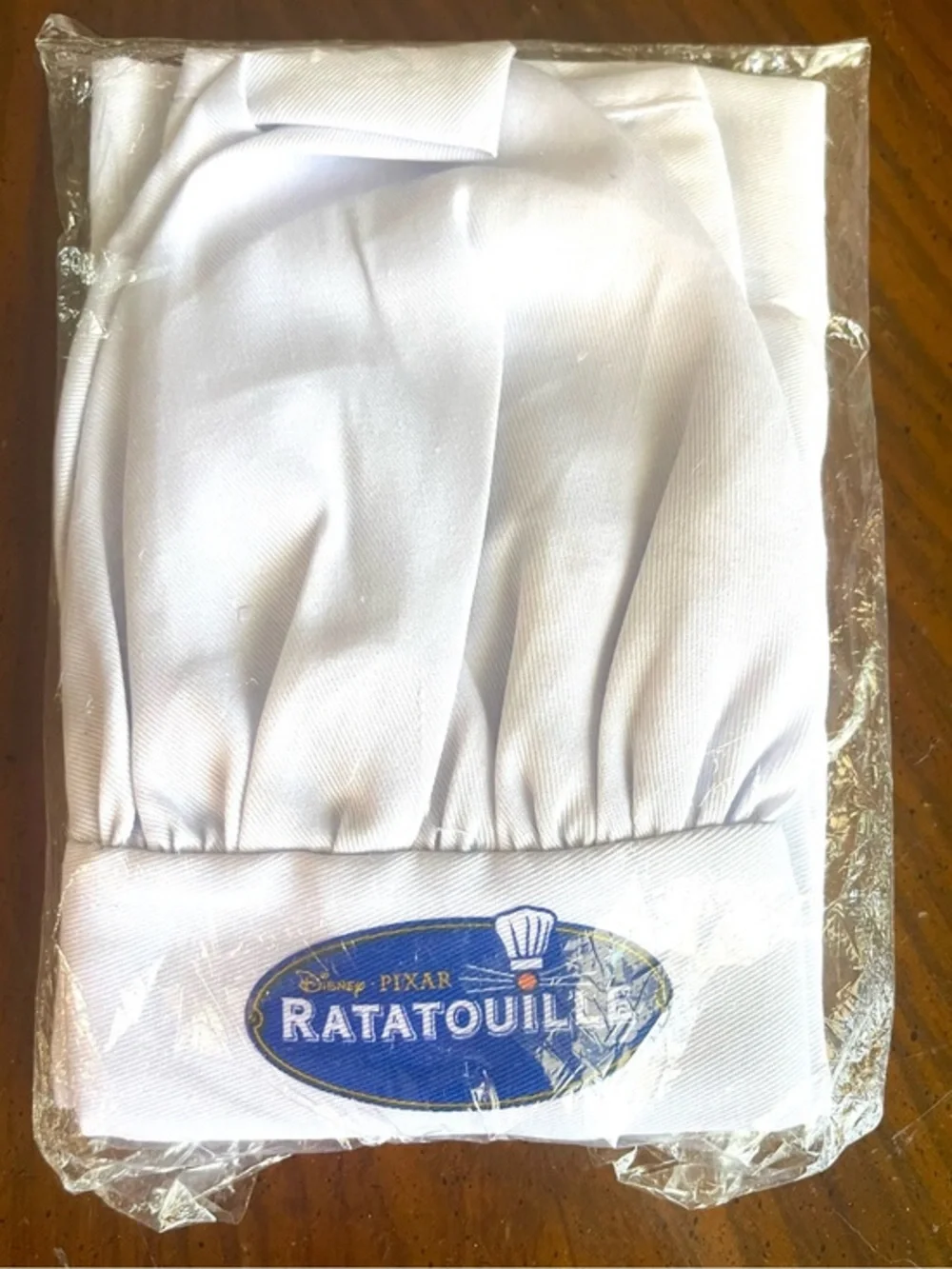Disney Pixar Ratatouille White Chef Hat with Logo!